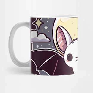 white bat of the night Mug